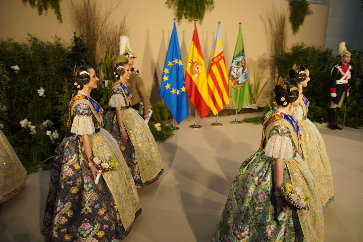 Exaltación de María Estela Arlandis como Fallera Mayor de Valencia 2024